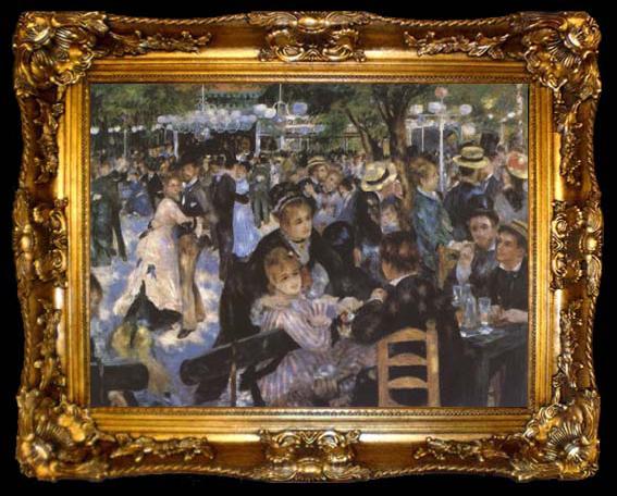 framed  Pierre-Auguste Renoir bal au Moulin de la Galette (mk09), ta009-2
